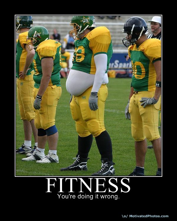 Funny Football Fitness