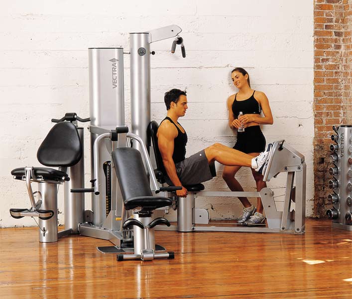 Home gym with leg press fitness equipment zurich