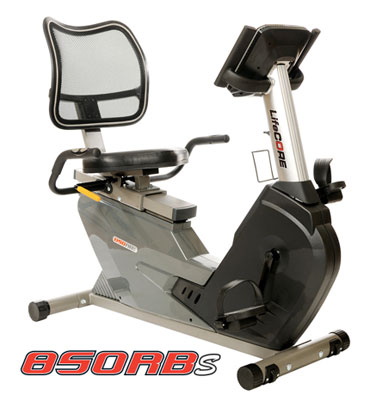 LifeCore Fitness 850RBs Recumbent Bike