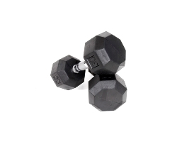 VTX Rubber Hex Dumbells