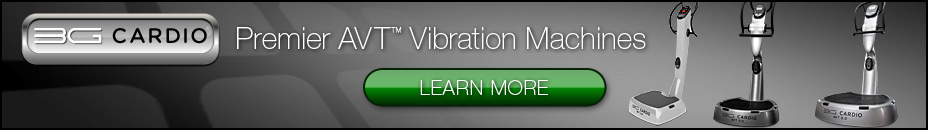3G Cardio AVT Vibration Machines from At Home Fitness