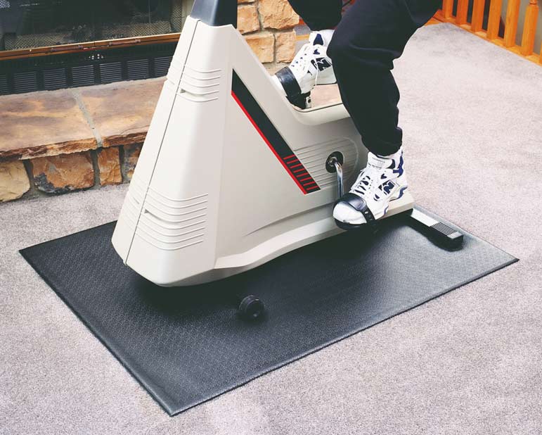 Super Bike Mat 3' x 4' At Home Fitness