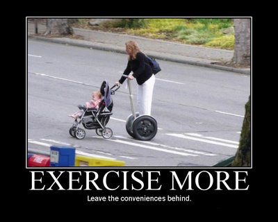 exercise more