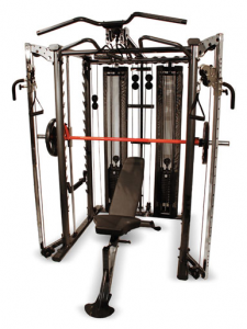 A Home Gym such as this Inspire Full Smith Cage System is an excellent way to get good strength training workouts.