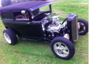 This 1930 Ford Model A will be auctioned off at the Barrett-Jackson auction Friday.