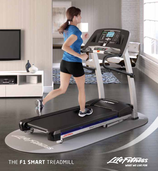 Life Fitness F1 Smart Treadmill