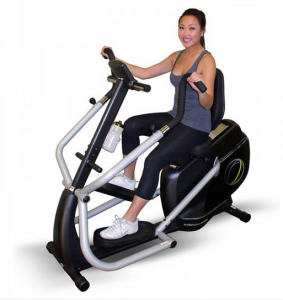 The Inspire CS-2 Cardio Strider Recumbent Bike is a less expensive, but just as effective option as the popular NuStep Bike for people who want a home recumbent exercise bike.