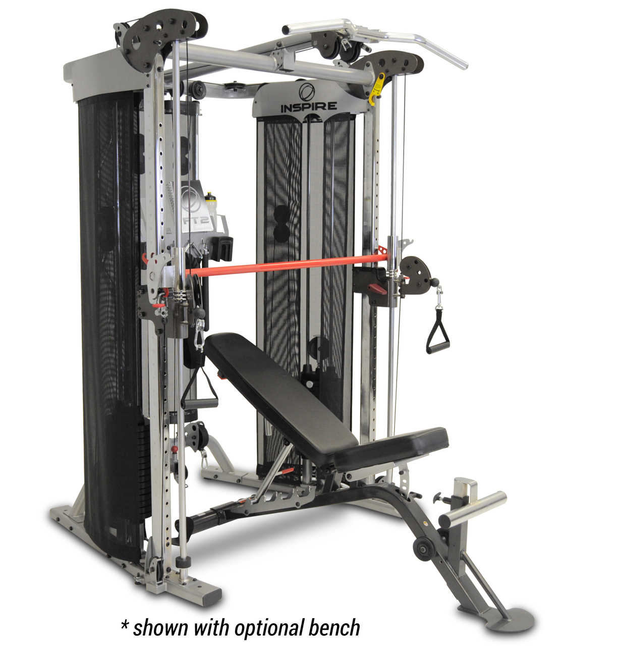 Inspire FT2 FUNCTIONAL TRAINER System (w/SCS bench, leg dev & leg kit