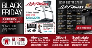At Home Fitness Black Friday Sale 2019 on now through December 2