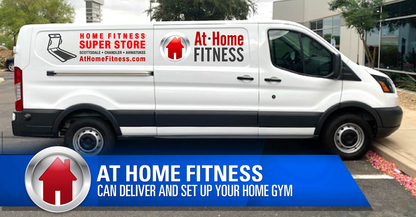 During this uncertain time, let At Home Fitness Superstore deliver and set up your home gym