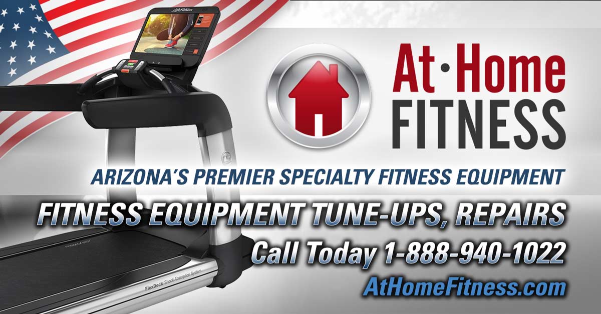At Home Fitness can help people with tune-ups and repairs for personal and commercial fitness equipment in Arizona