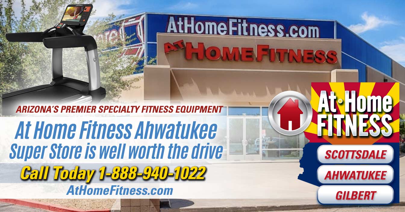At Home Fitness Ahwatukee super store is well worth the drive