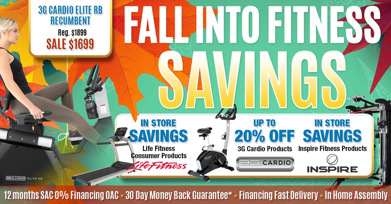 Autumn is your time to Fall into Fitness with help from At Home Fitness