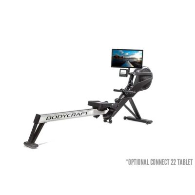 BODYCRAFT VR400 PRO ROWING MACHINE with 22" screen