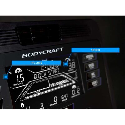 Bodycraft T800 9″ LCD TREADMILL