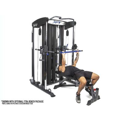 BodyCraft XFT FUNCTIONAL TRAINER 200LB with 704 BENCH