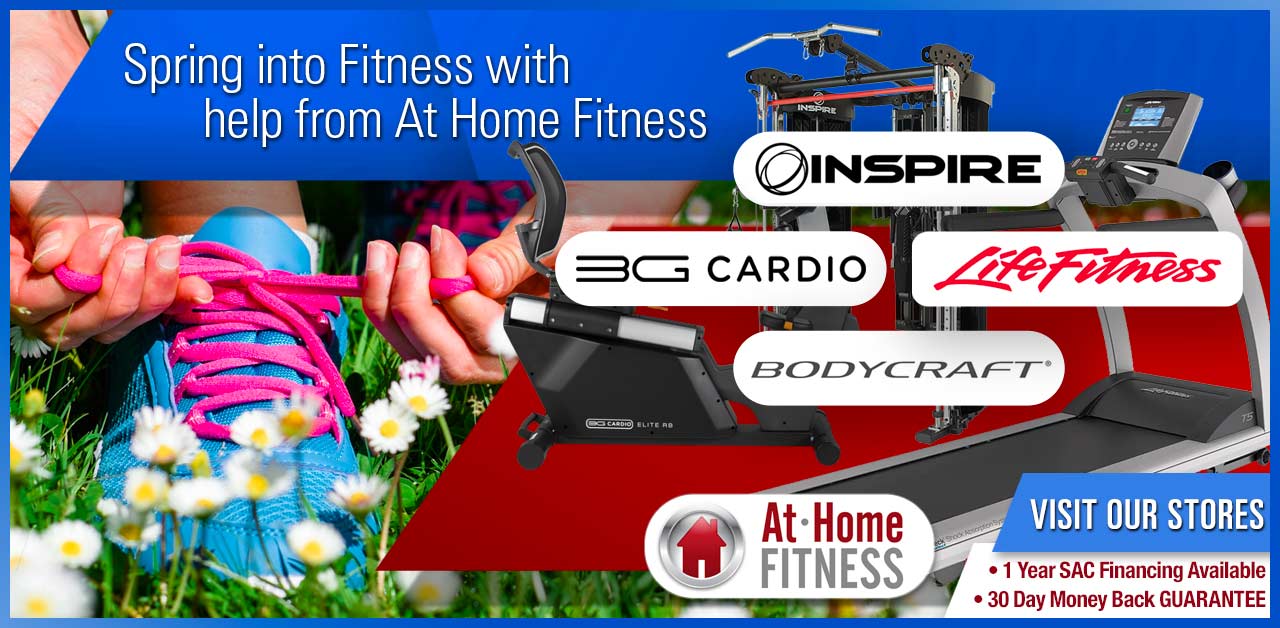 At Home Fitness superstores in Arizona can help you spring into fitness