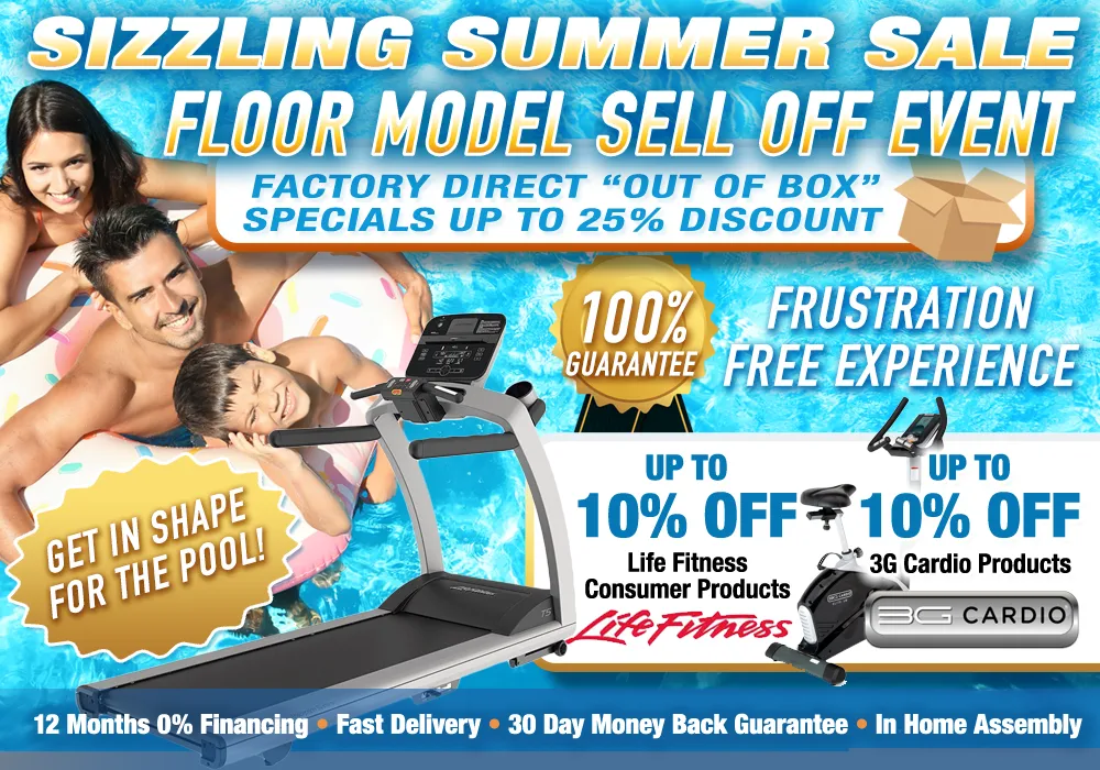 Summer Sizzling Super Sale on Now AtHomeFitness.com