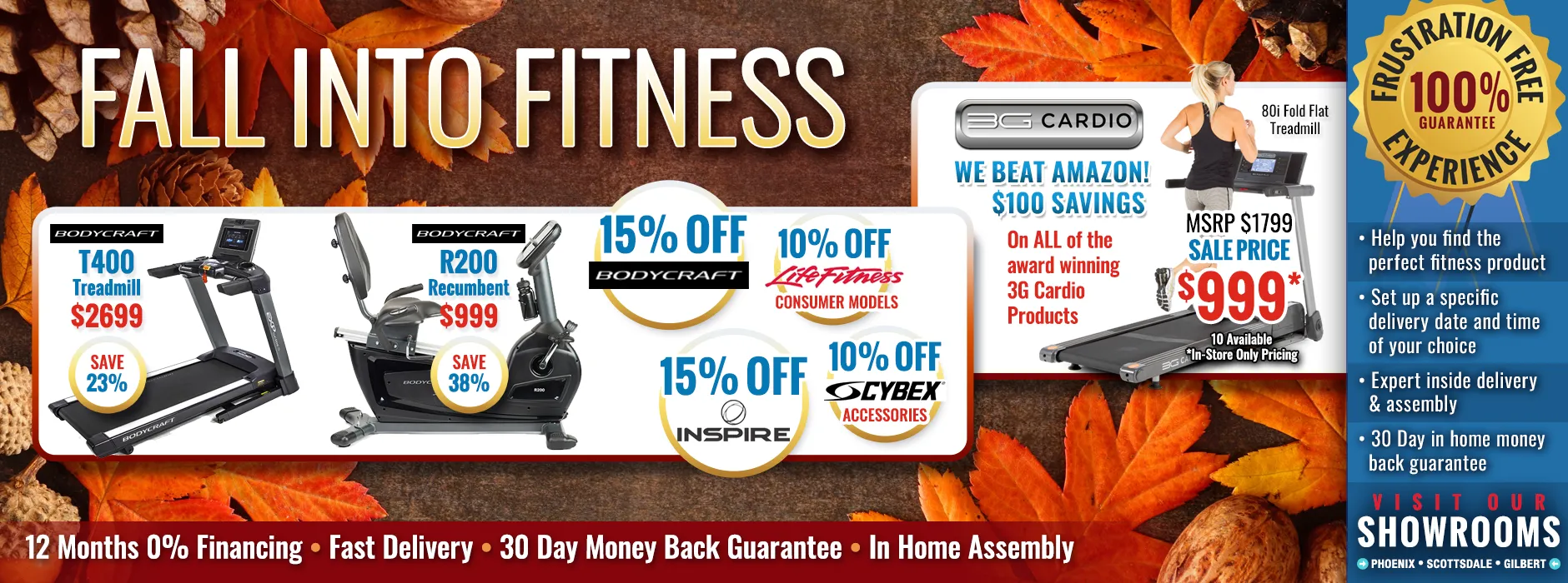 AtHomeFitness.com Fall into Fitness Sale on now