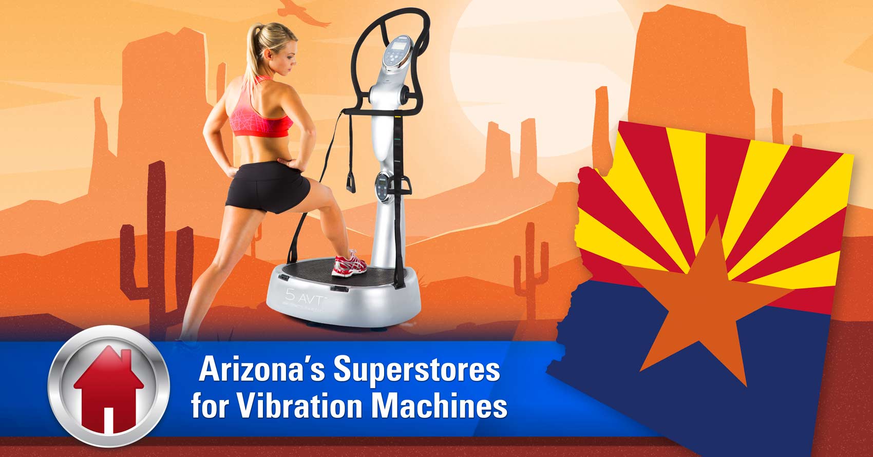 At Home Fitness Superstores in Arizona are the Ideal Destination to Buy the 3G Cardio AVT Vibration Machine